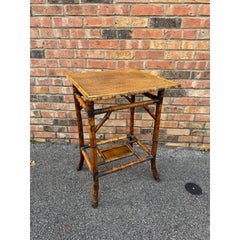 19th Century Bamboo Side Table