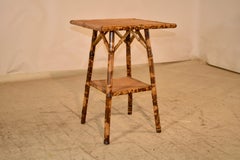 19th Century Bamboo Side Table