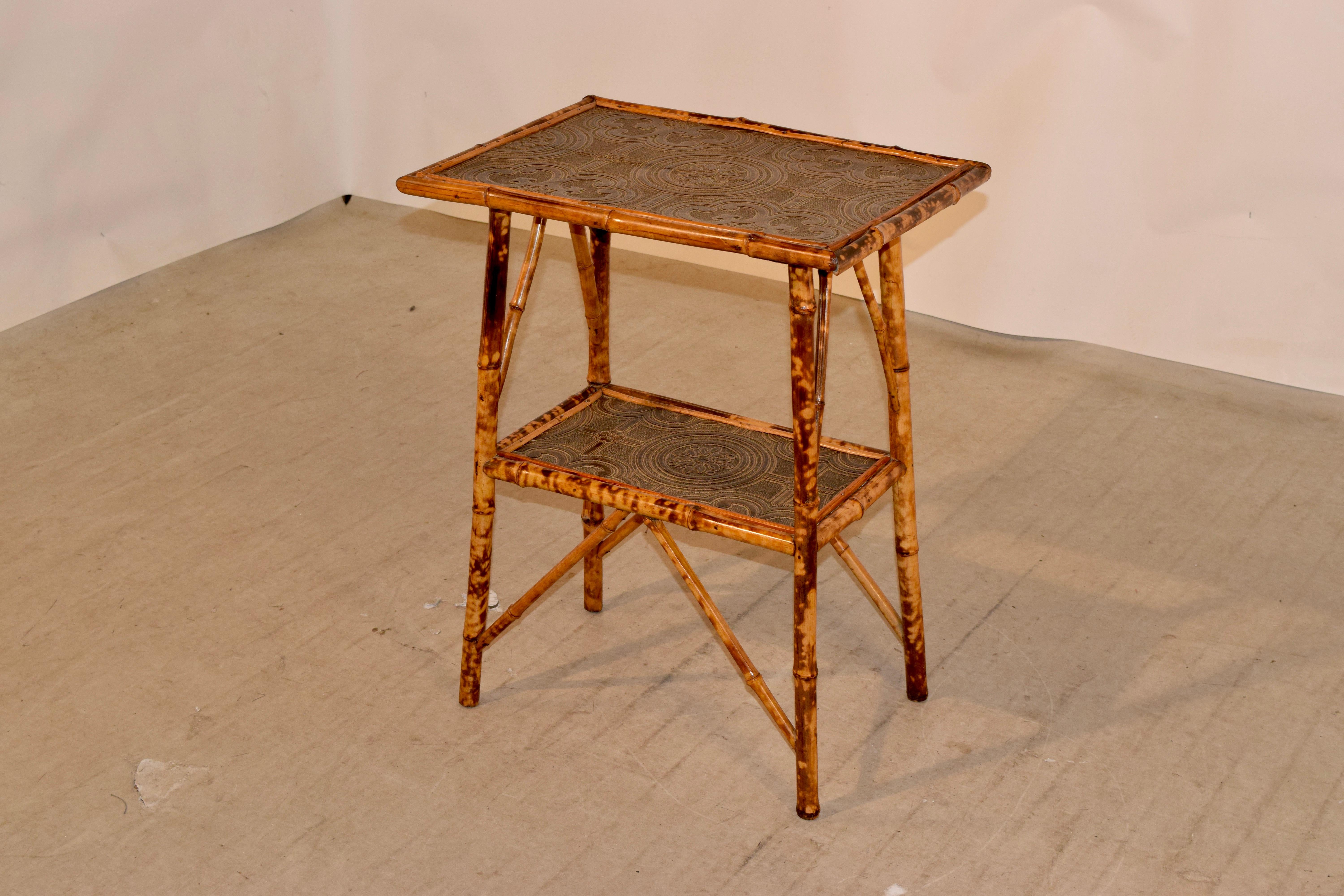 bamboo side tables