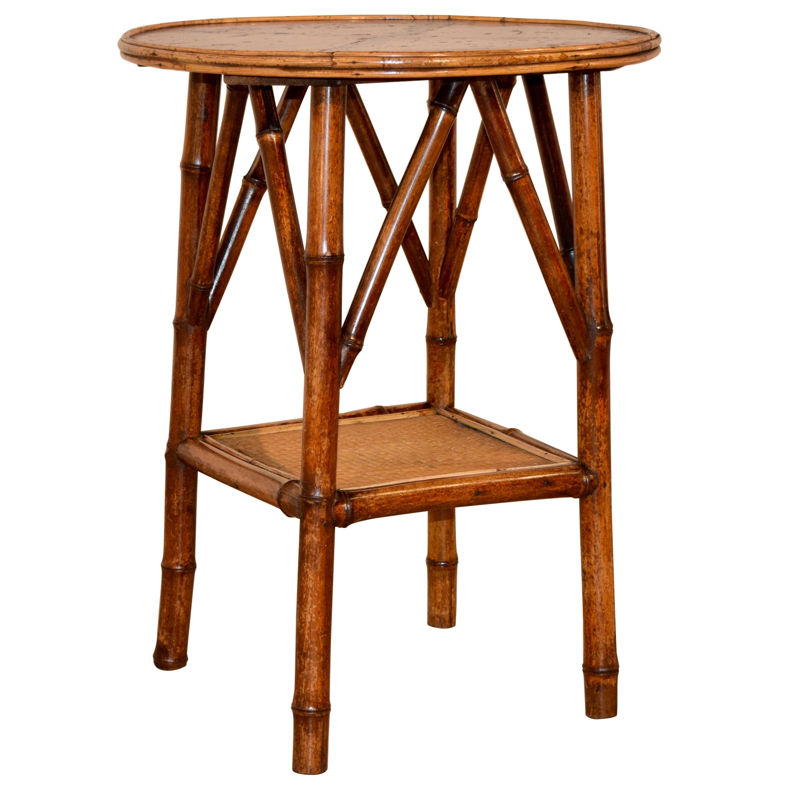 19th Century Bamboo Side Table