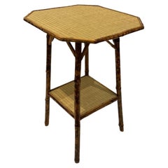19th Century Bamboo Side Table B-5