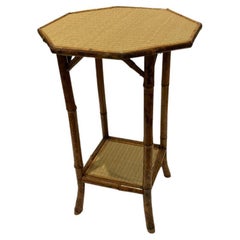 19th Century Bamboo Side Table