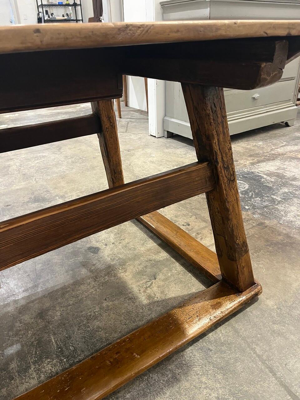 Table de banquier ou de marchand du 19e siècle Bon état - En vente à Houston, TX