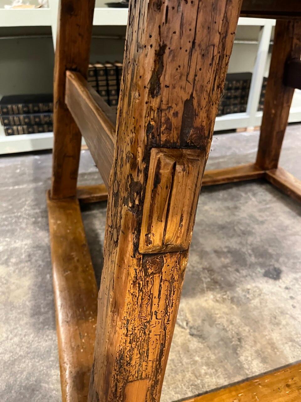 XIXe siècle Table de banquier ou de marchand du 19e siècle en vente
