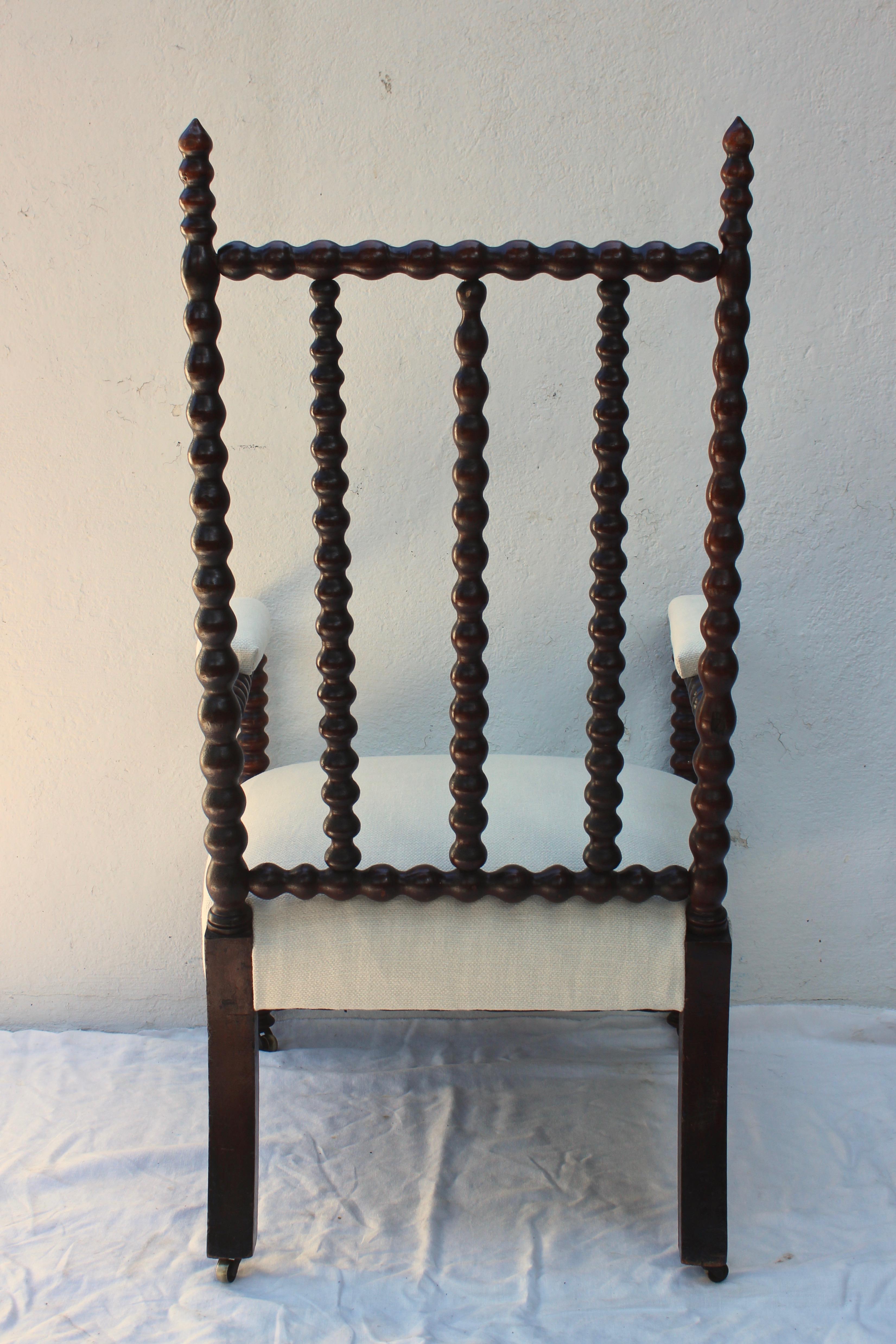 19th Century Barley Twist Armchair 2