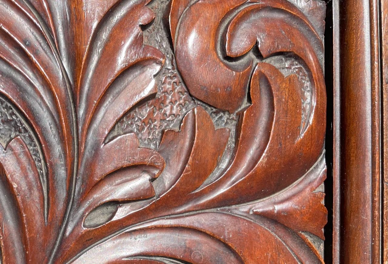 Geschnitzte Holzdeckentruhe im Barockstil des 19. Jahrhunderts im Angebot 11