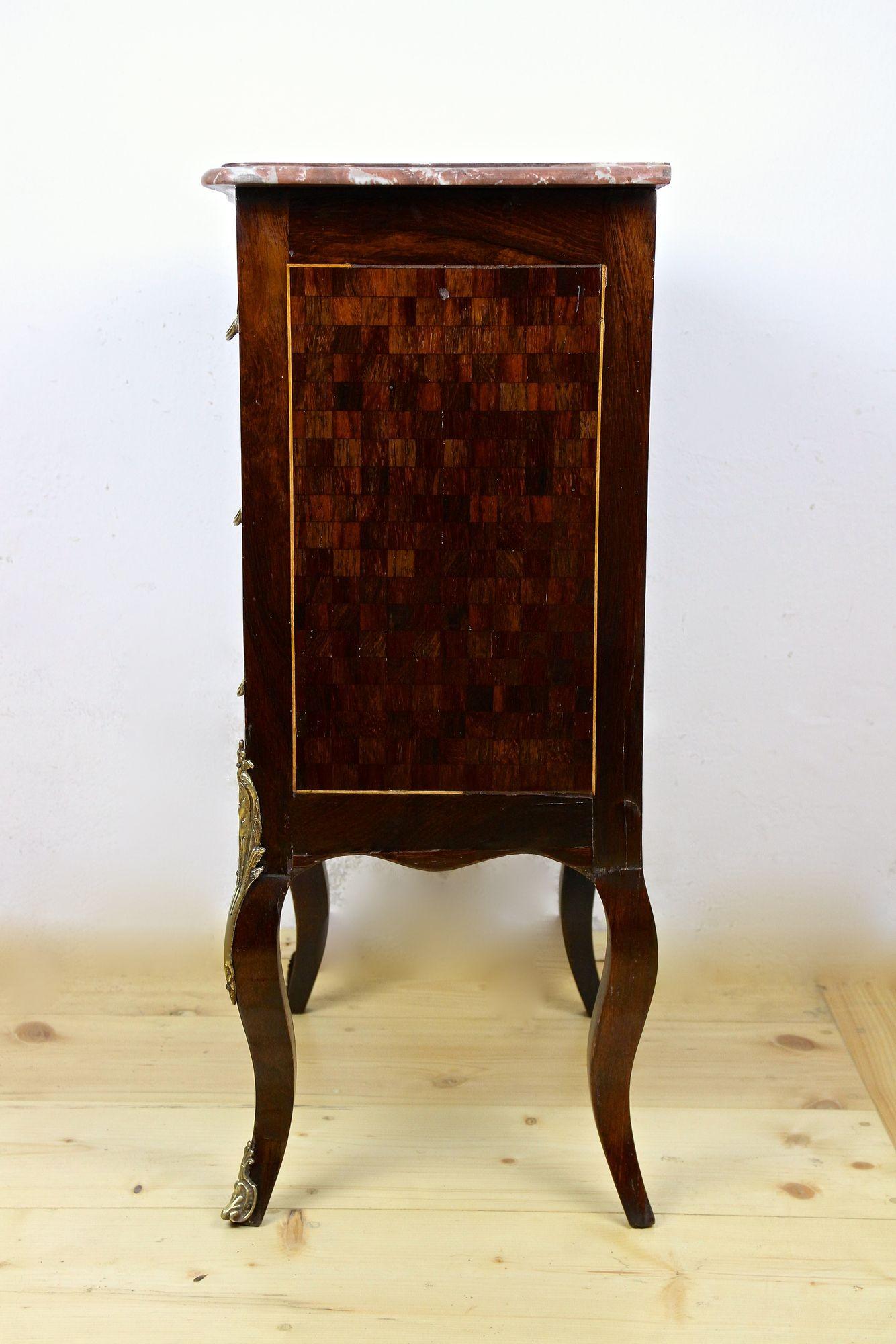 19th Century Baroque Revival Chest of Drawers, France, circa 1880 For Sale 2