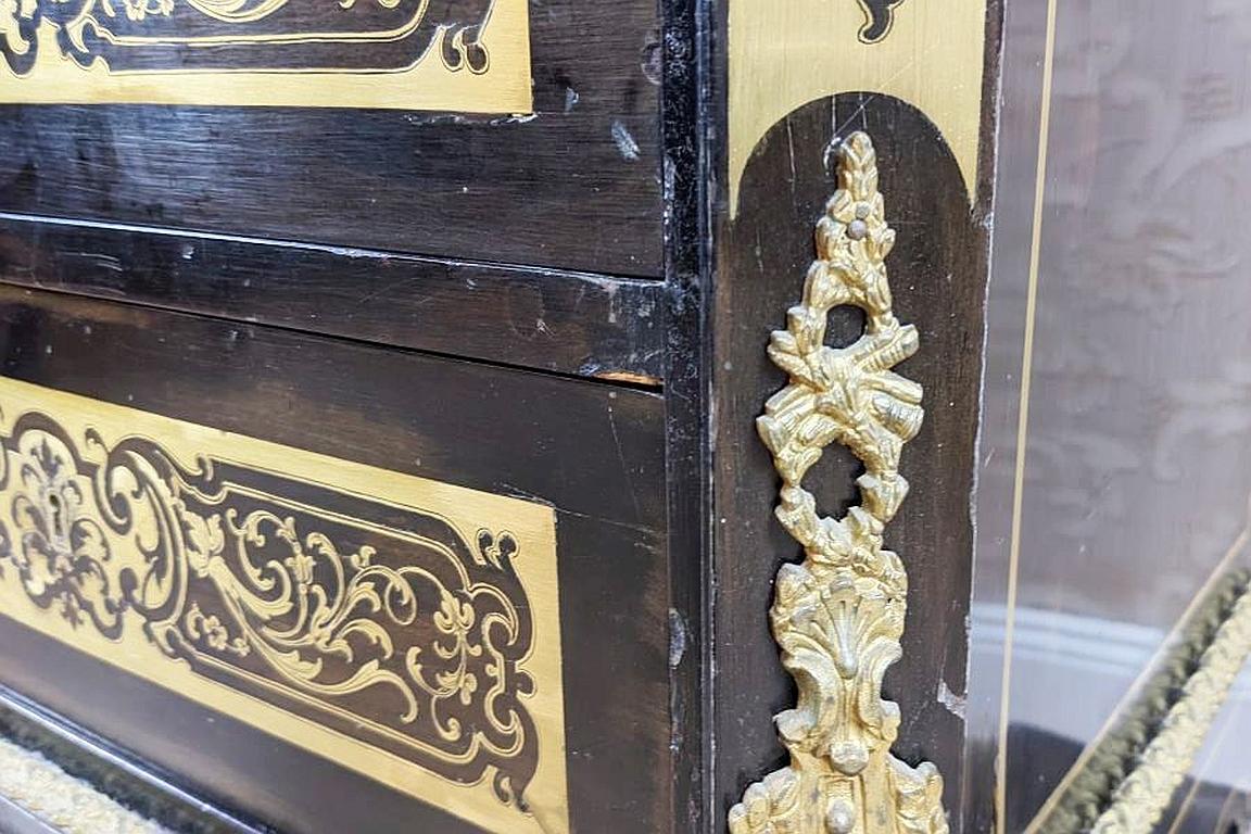 19th-Century Baroque Revival Inlaid Dresser in the Boulle Type For Sale 7