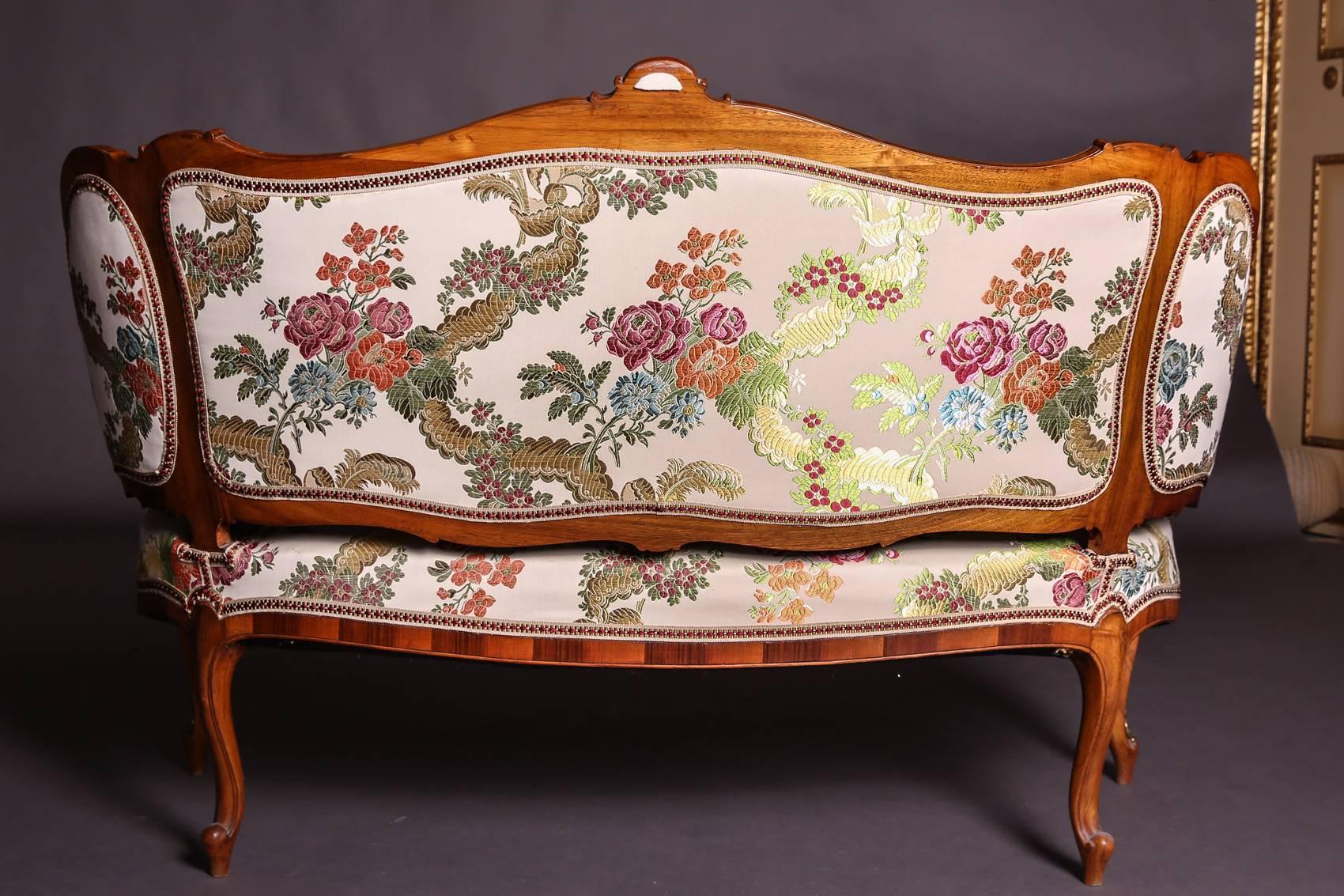 19th Century Baroque Saxony Seat Group, 1880 For Sale 1