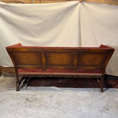 19th Century Baroque Spanish Sofa