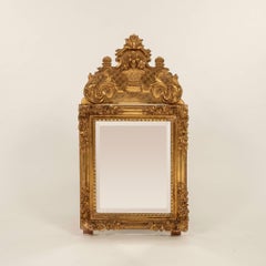 19th Century Baroque Style Italian Giltwood Mirror