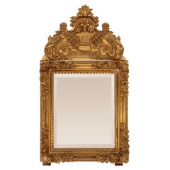 19th Century Baroque Style Italian Giltwood Mirror