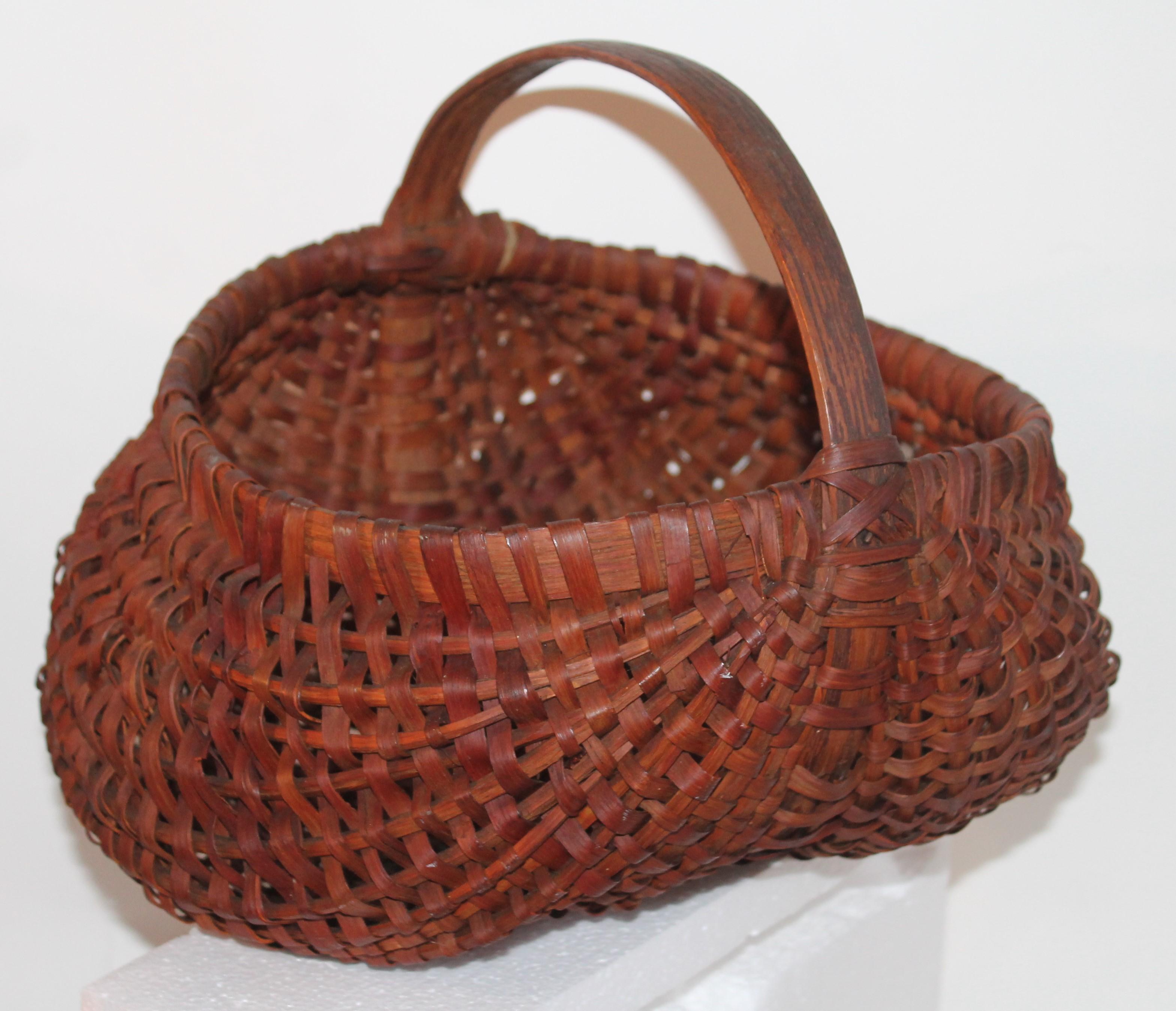 American 19th Century Basket Collection from Pennsylvania / 6 Pieces