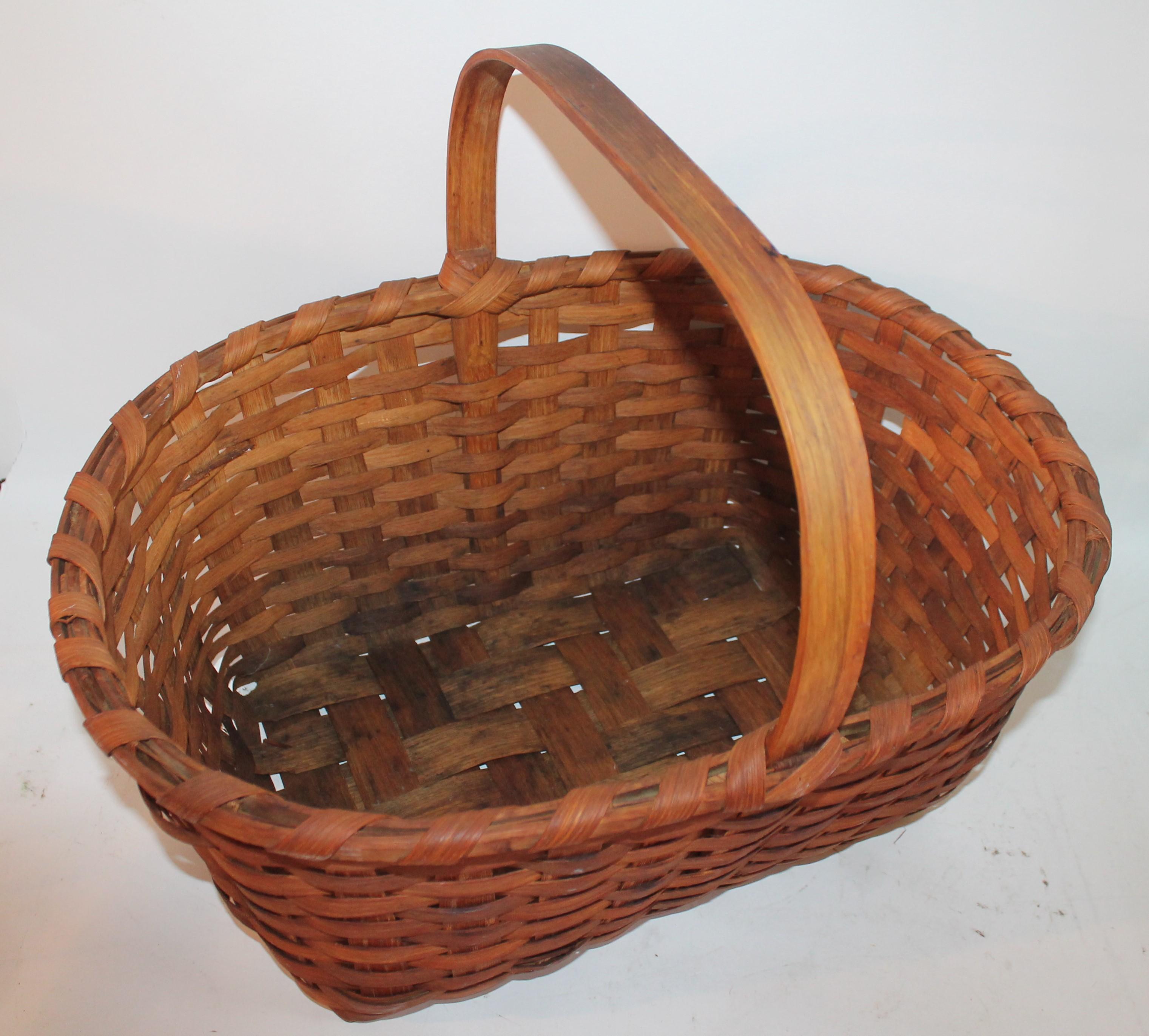 Country 19th Century Baskets from New England / Collection of Seven