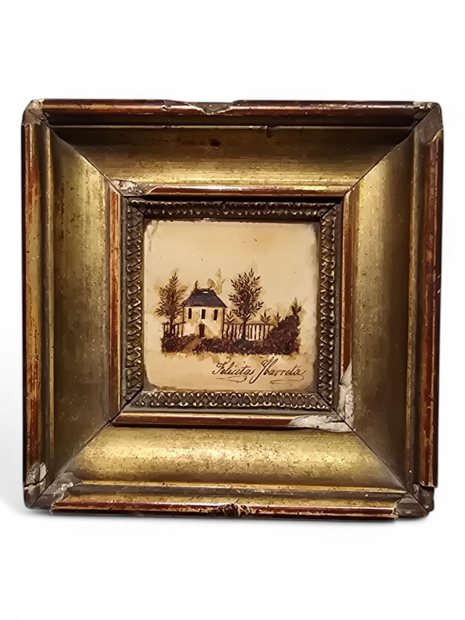 Baskenland-Miniatur-Souvenir aus dem 19. Jahrhundert im Angebot 1