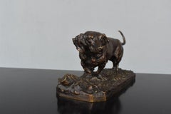 19th Century "Basset" Bronze by P.J Mêne
