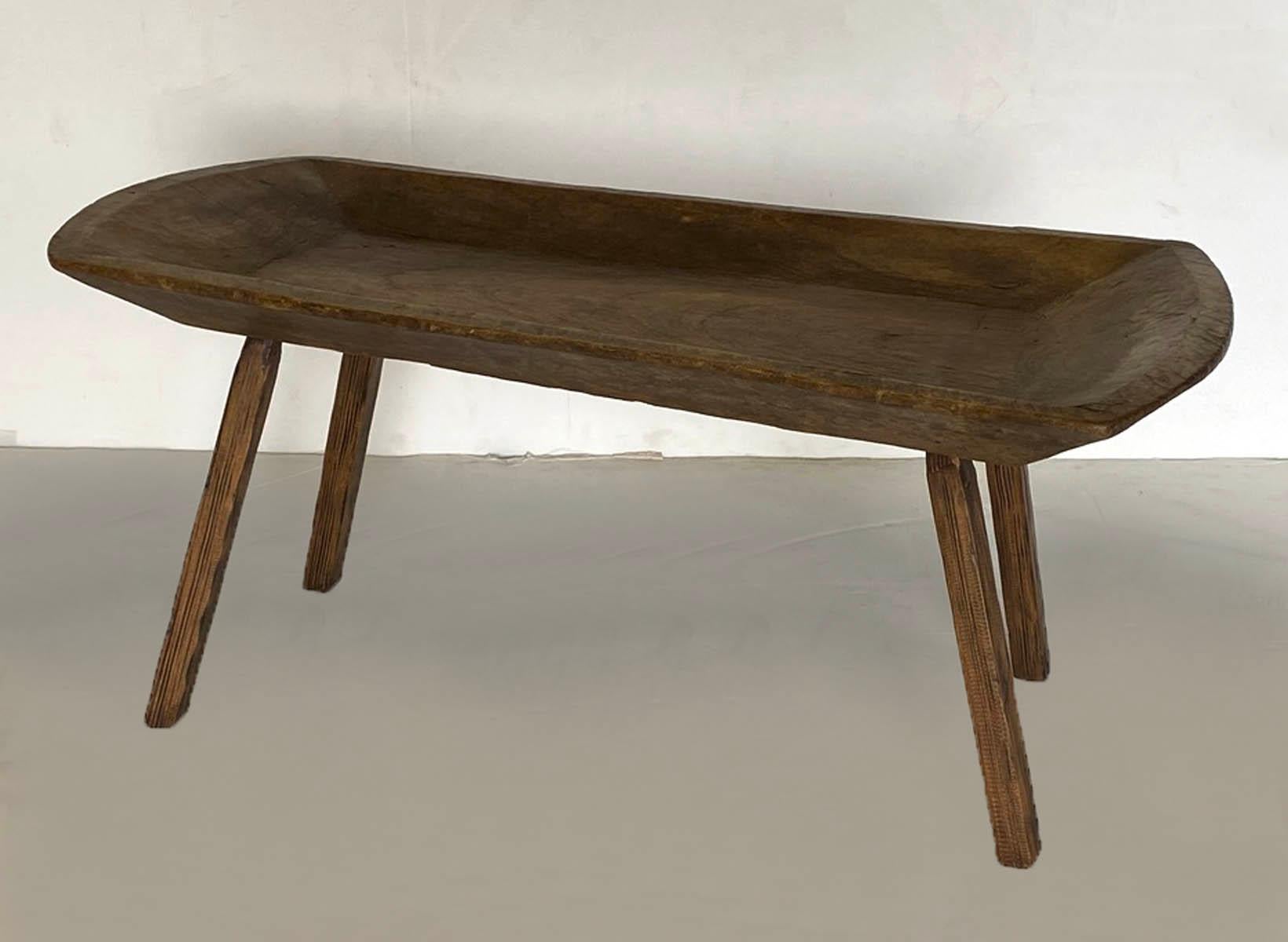 Rustic 19th Century Batea, Tray Table