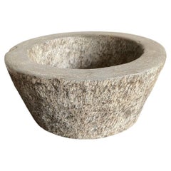 Antique 19th Century Belgian Blue Stone Bowl
