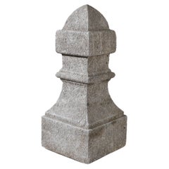 19th Century Belgian Bluestone Finial