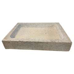 19th Century Belgian Bluestone Sink