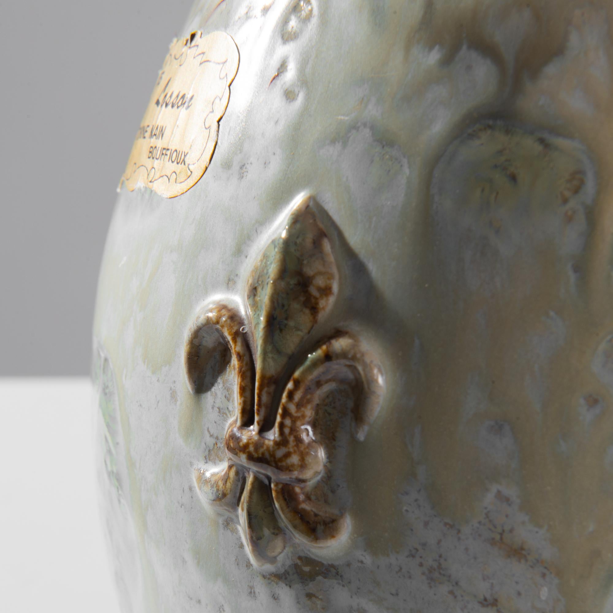 19th Century Belgian Ceramic Jug For Sale 4