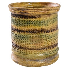 Vaso in ceramica belga del XIX secolo