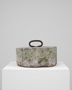 19th Century Belgian Concrete Door Stop