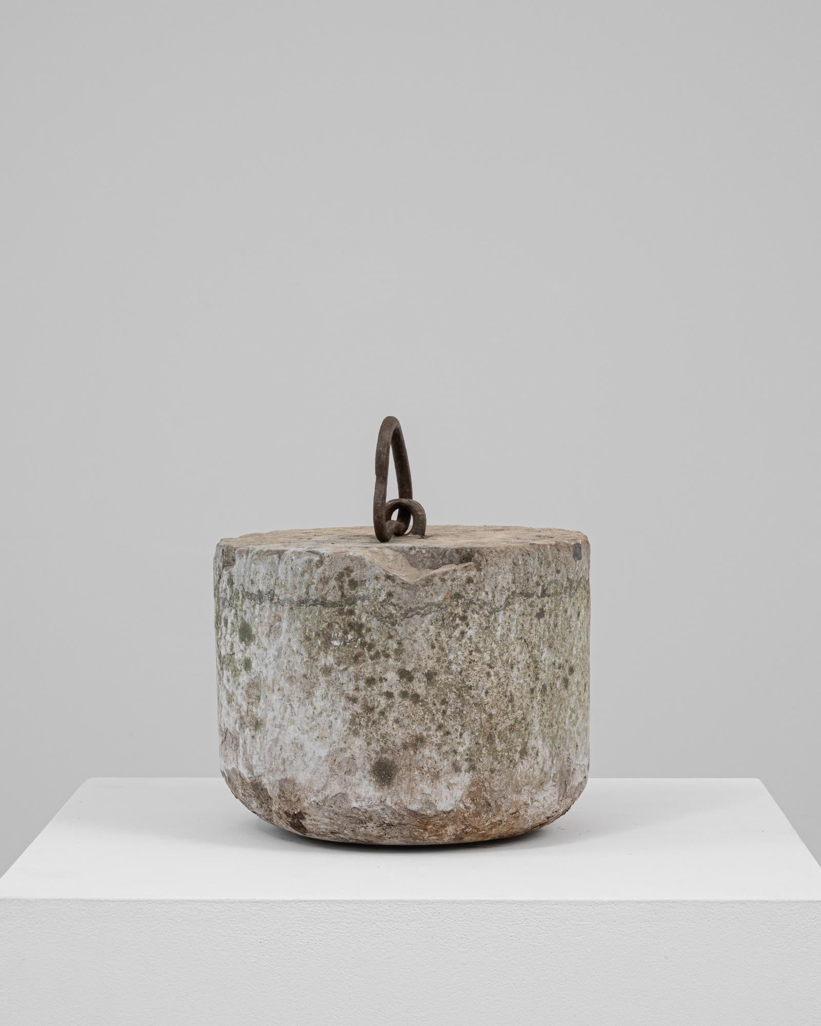 19th Century Belgian Concrete Door Stop In Good Condition For Sale In High Point, NC