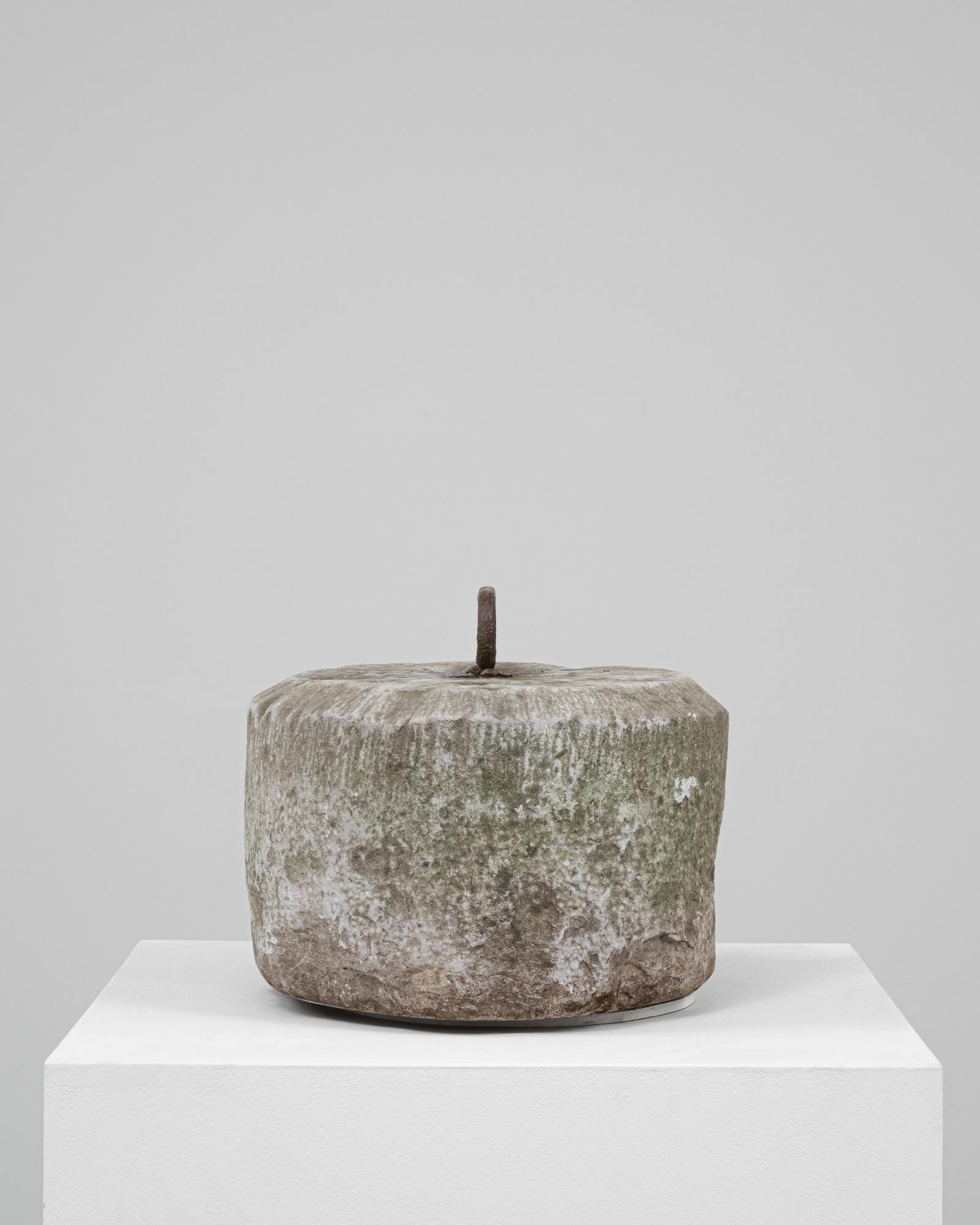 19th Century Belgian Concrete Door Stop In Good Condition For Sale In High Point, NC