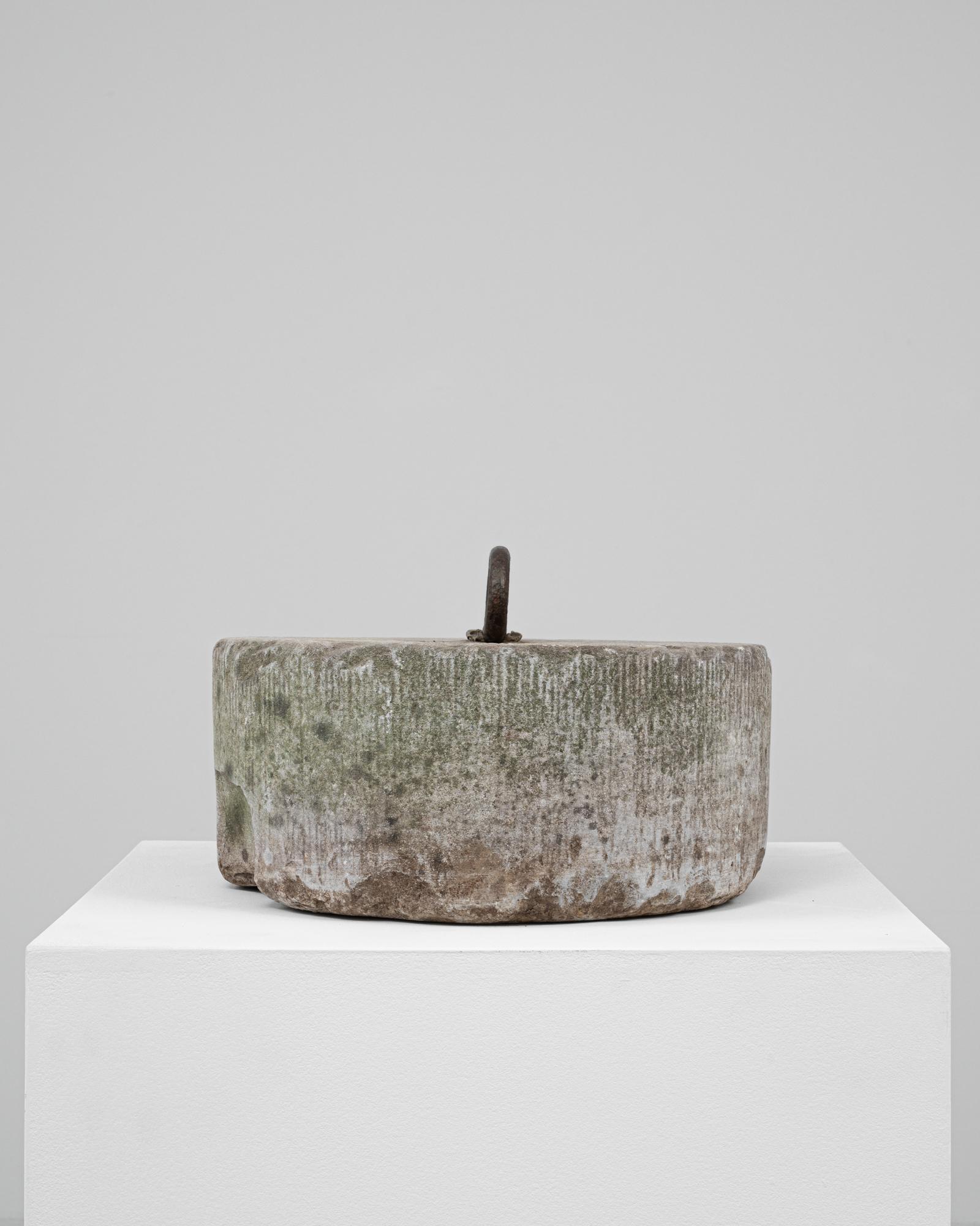 19th Century Belgian Concrete Door Stop In Good Condition For Sale In High Point, NC