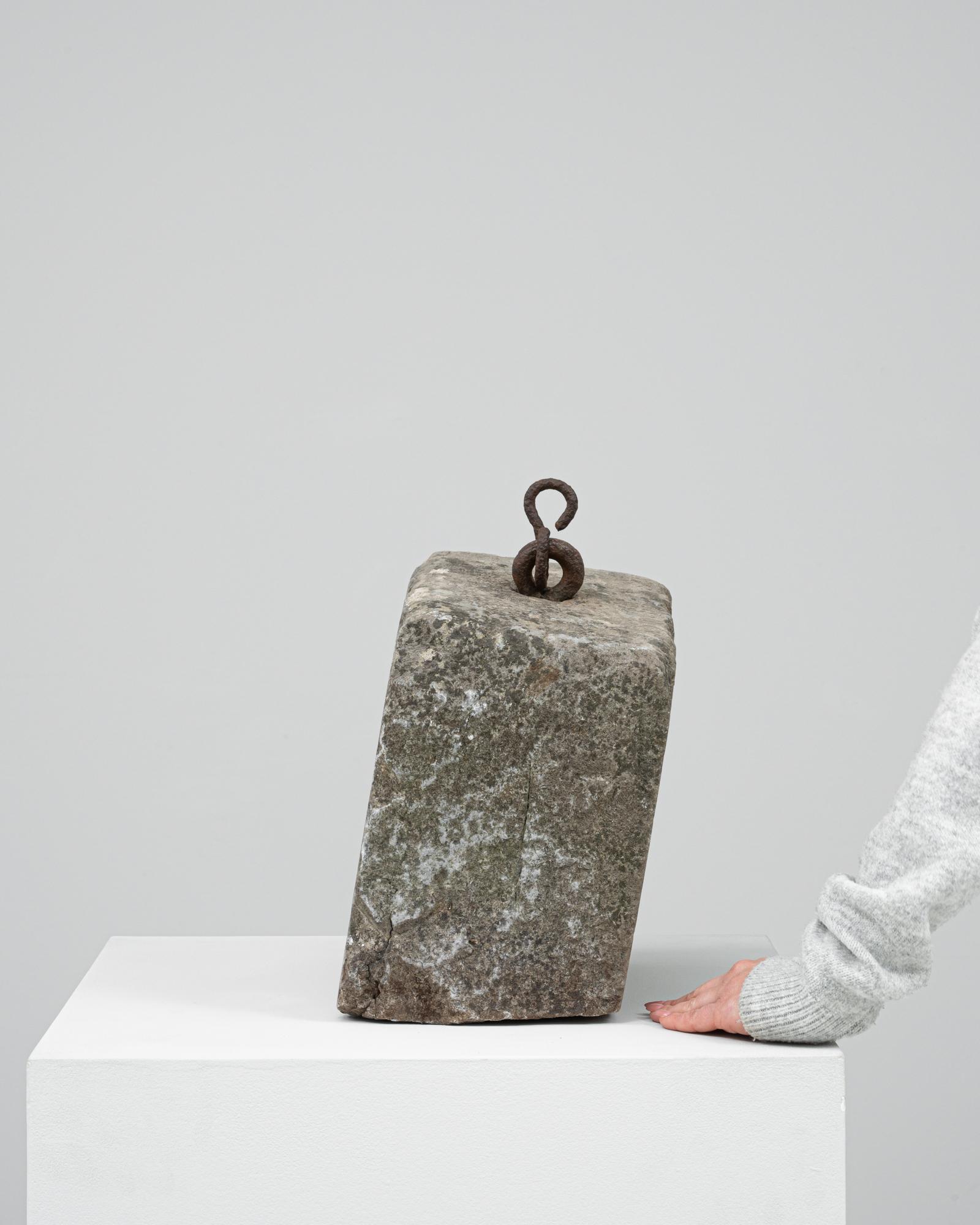 19th Century Belgian Concrete Door Stop For Sale 2