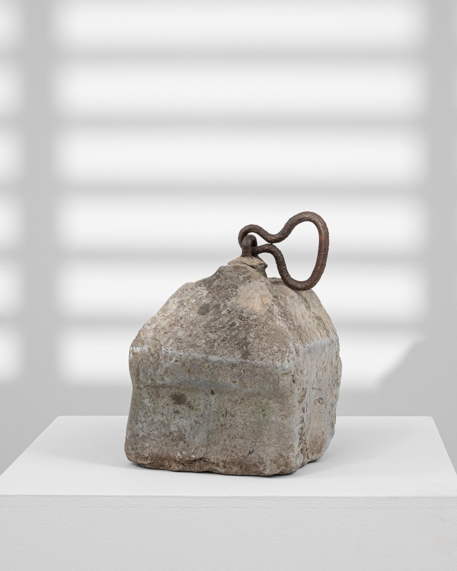 19th Century Belgian Concrete Door Stop For Sale 3