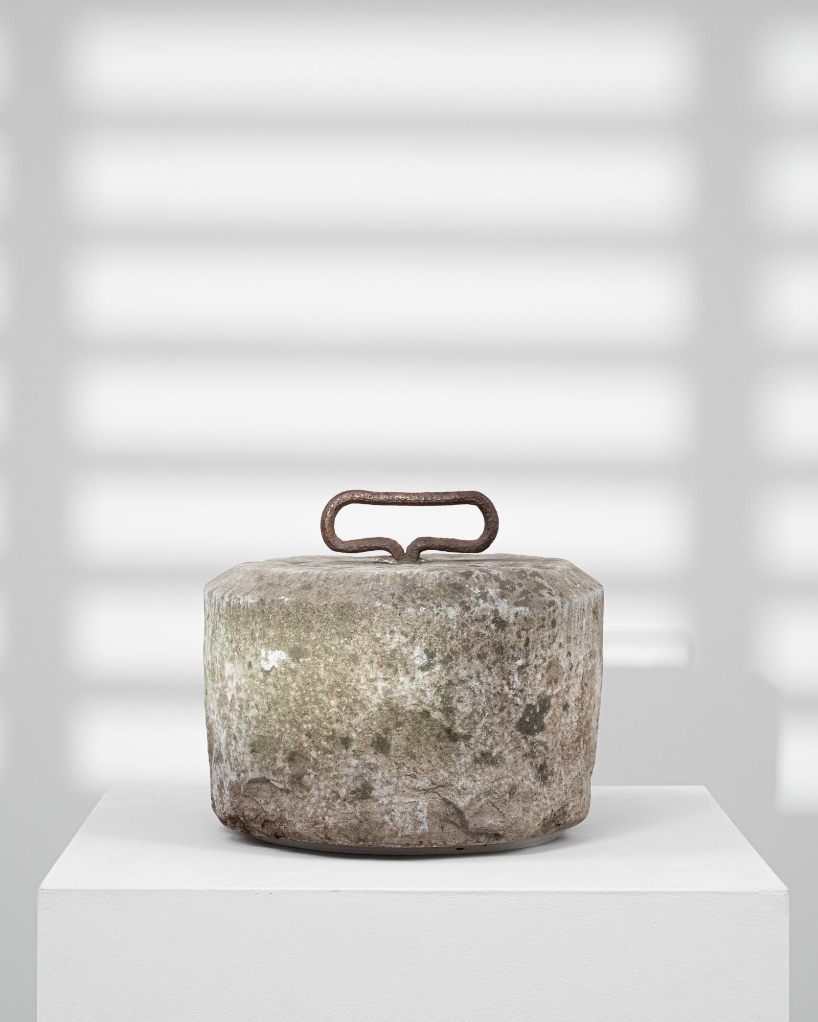 19th Century Belgian Concrete Door Stop For Sale 3