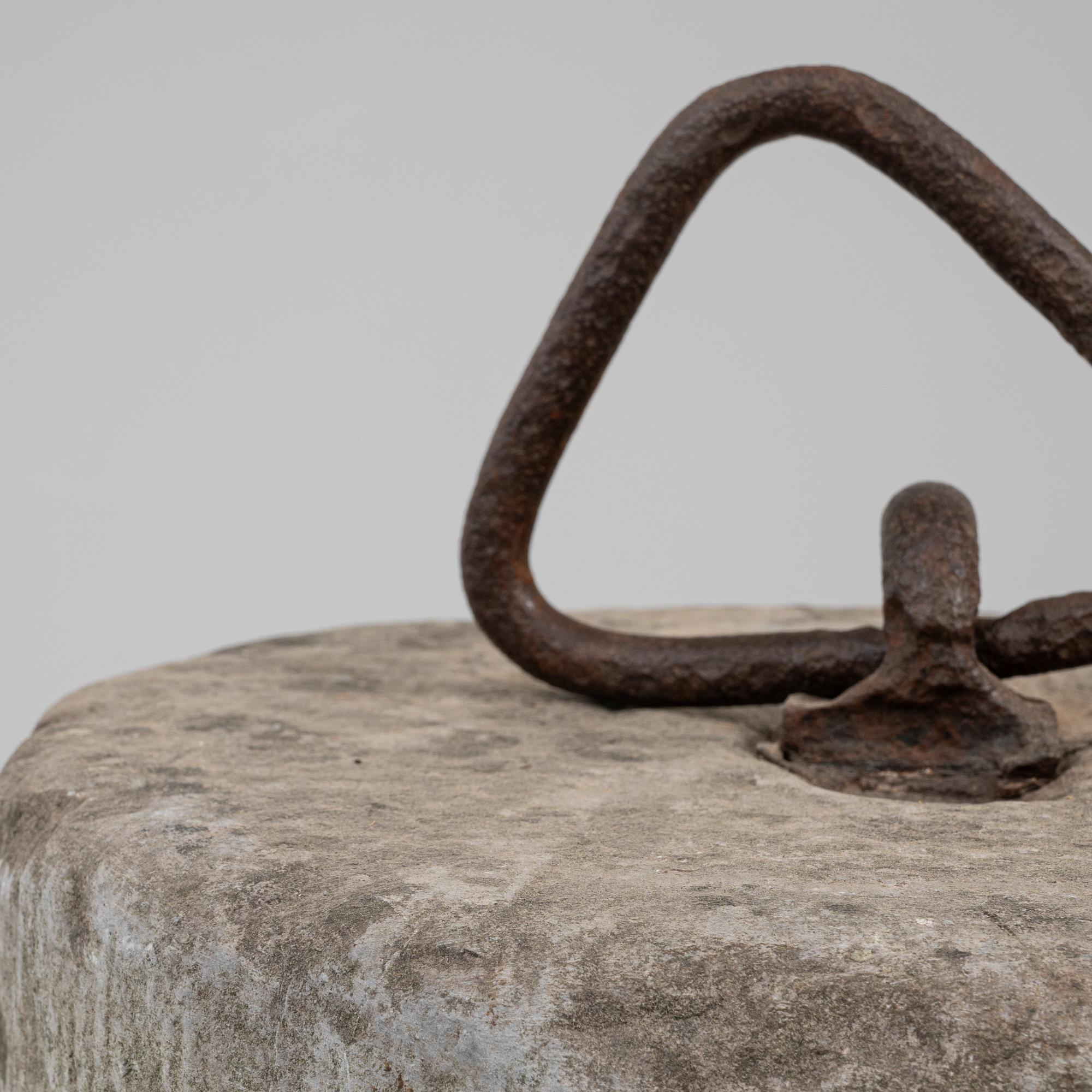 19th Century Belgian Concrete Door Stop For Sale 4
