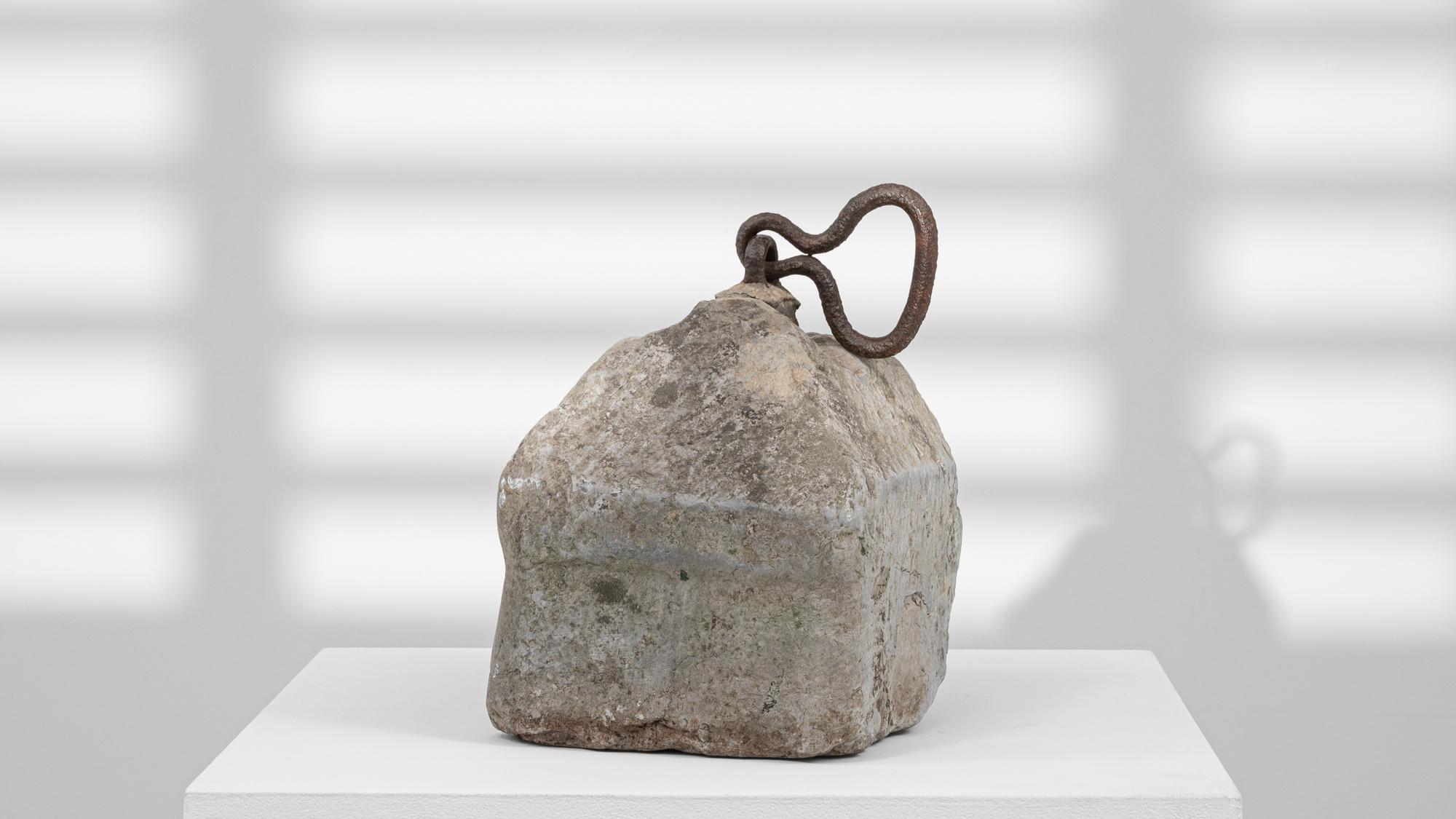 19th Century Belgian Concrete Door Stop For Sale 4