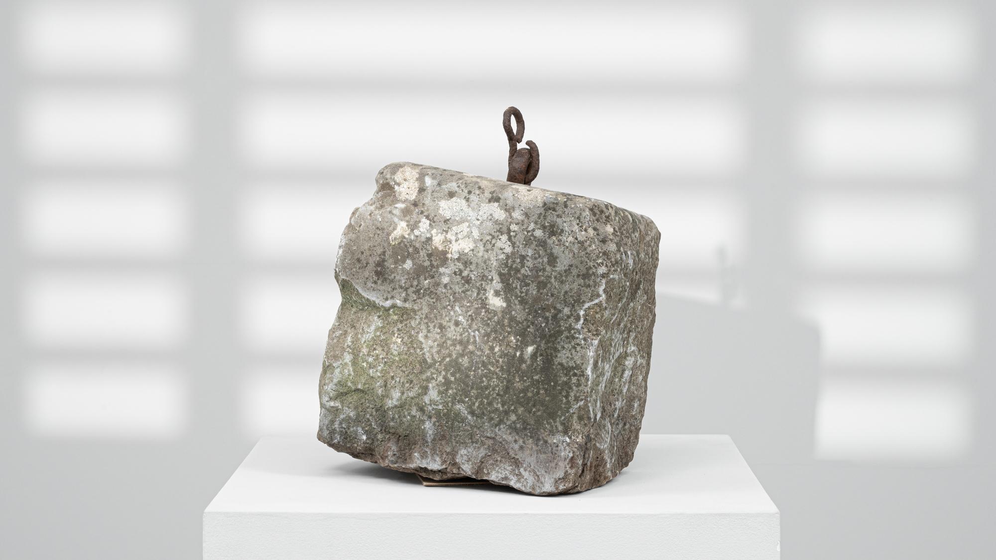 19th Century Belgian Concrete Door Stop For Sale 4