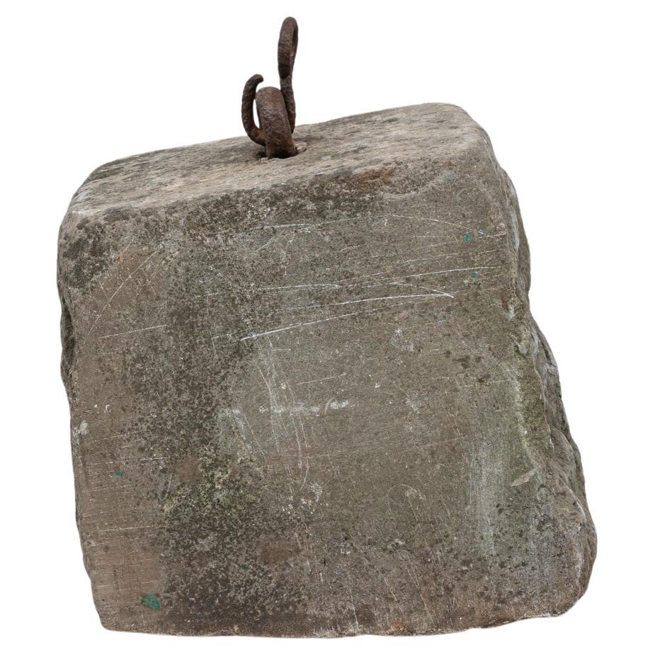19th Century Belgian Concrete Door Stop