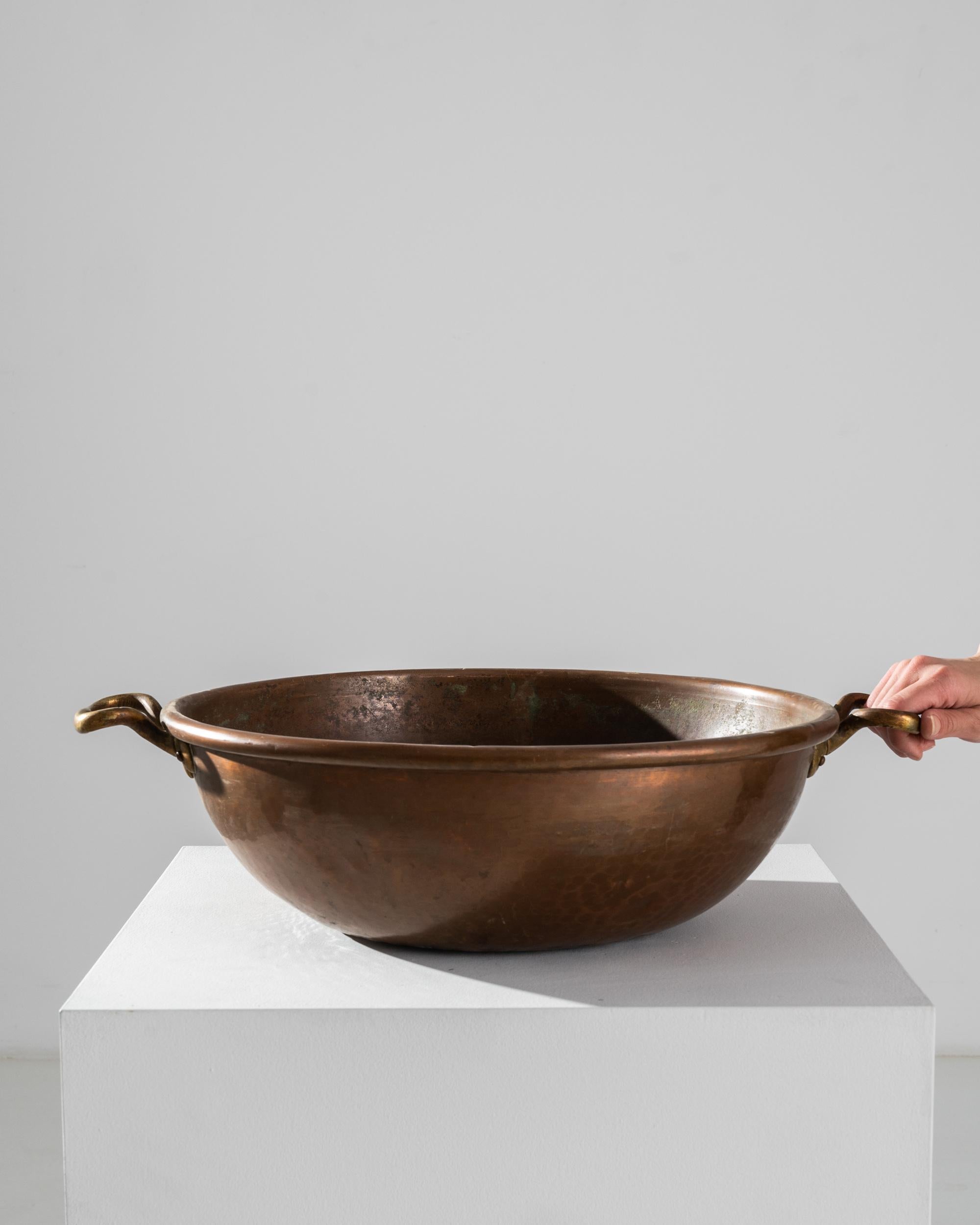 Country 19th Century Belgian Copper Bowl