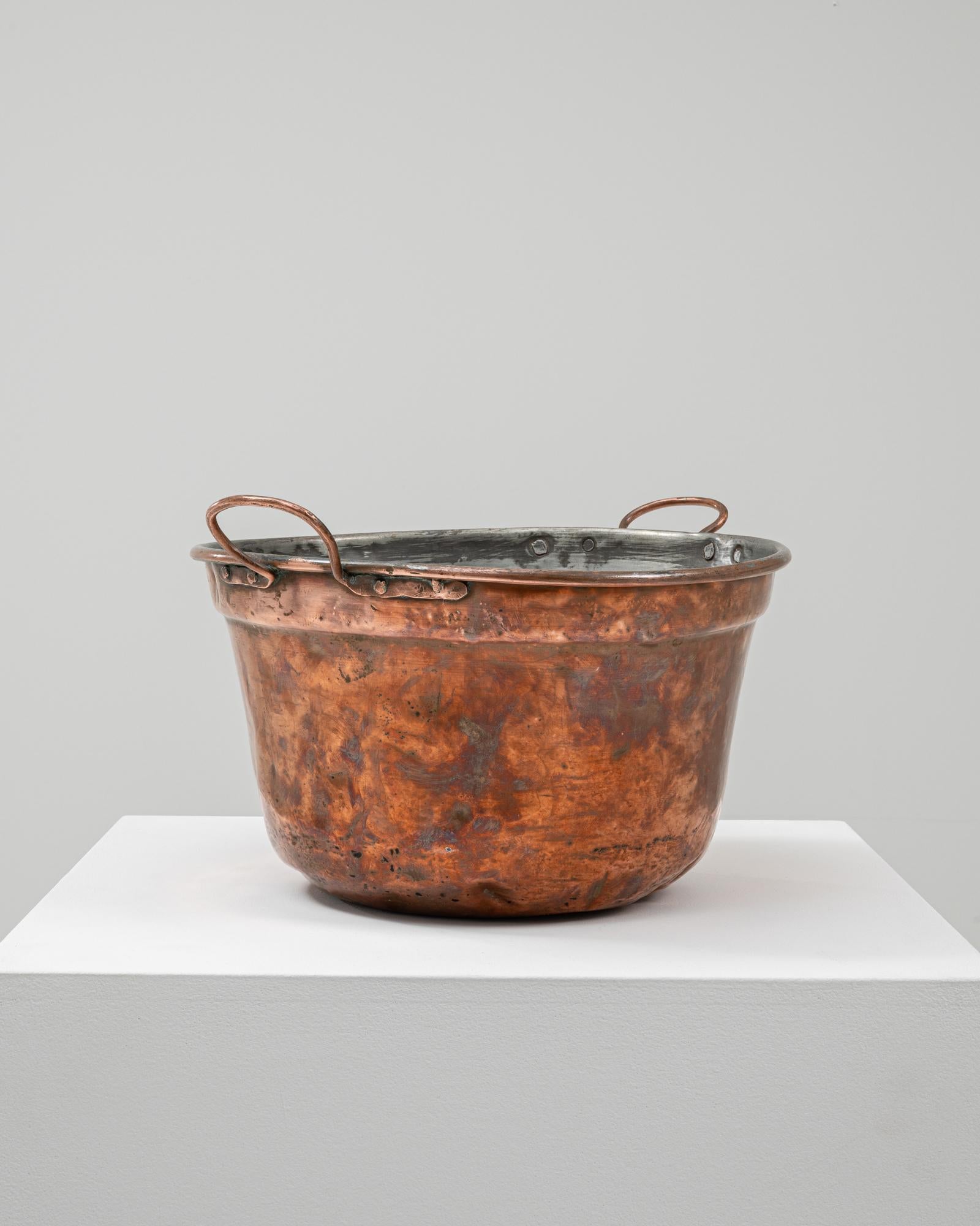 19th Century Belgian Copper Pot Bon état - En vente à High Point, NC