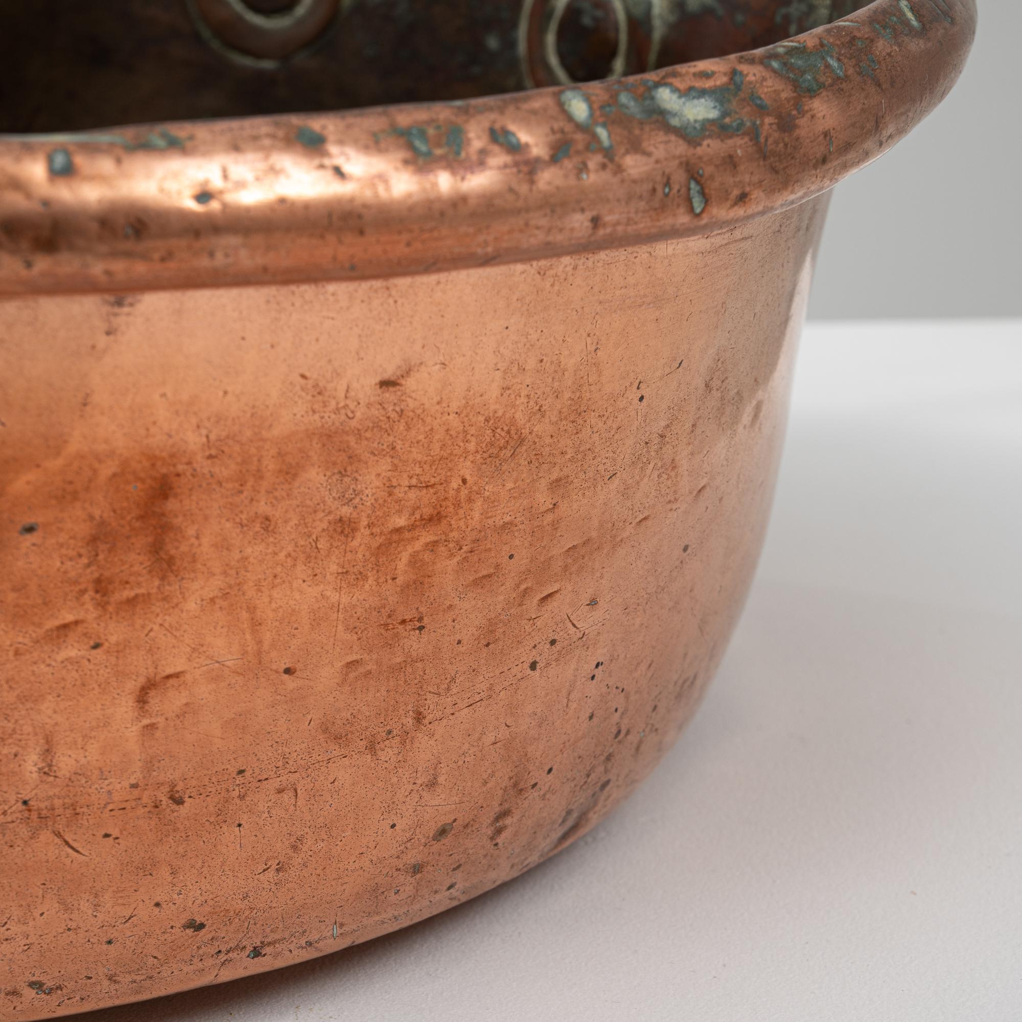 19th Century Belgian Copper Pot en vente 2