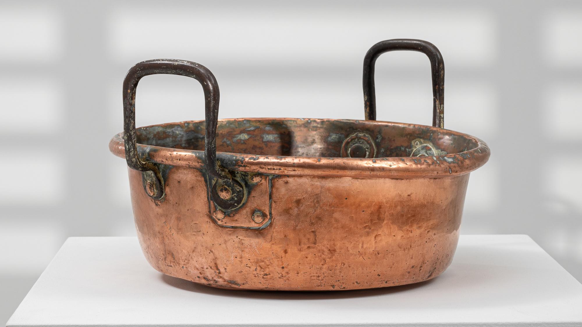 19th Century Belgian Copper Pot en vente 3