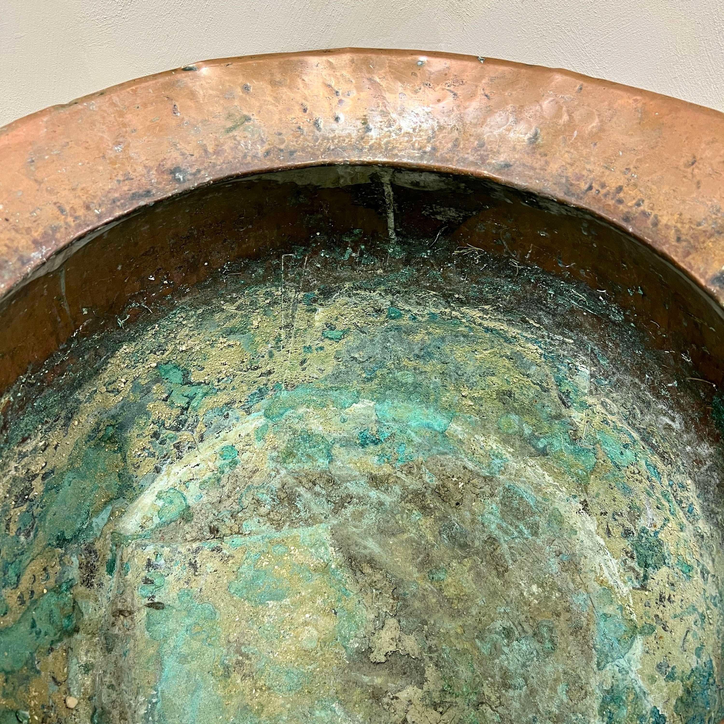 19th Century Belgian Copper Vats Planters 12
