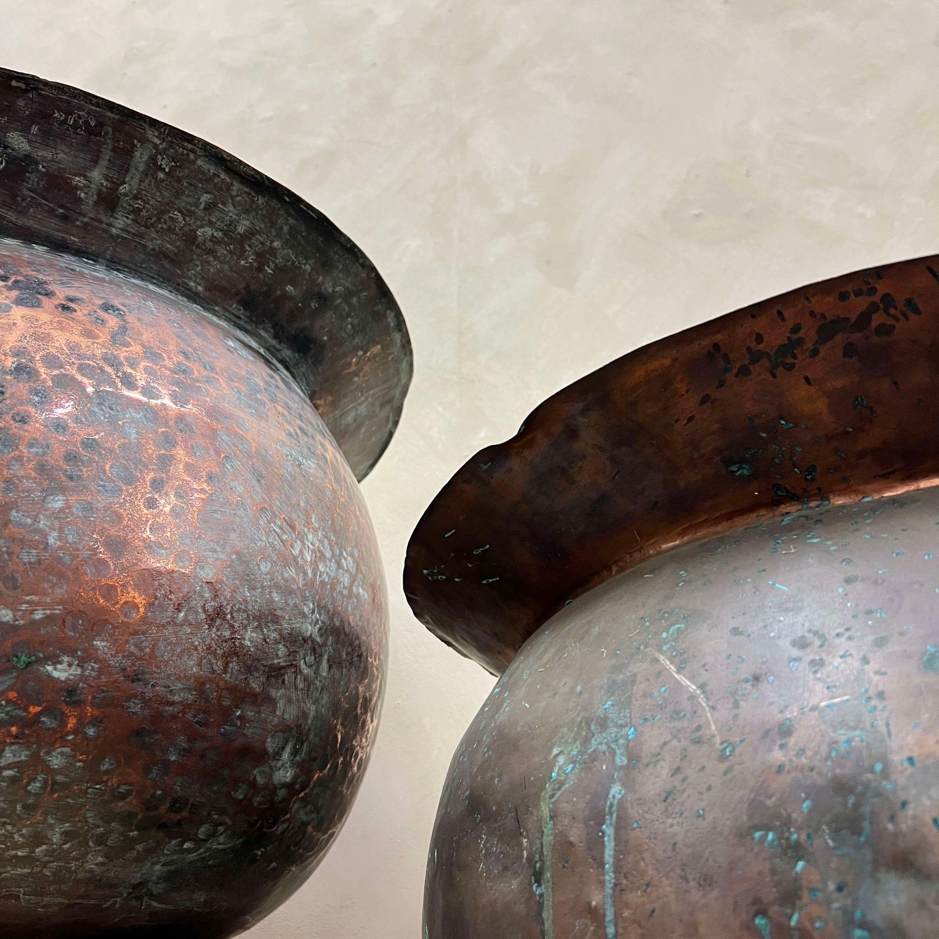 19th Century Belgian Copper Vats Planters 4