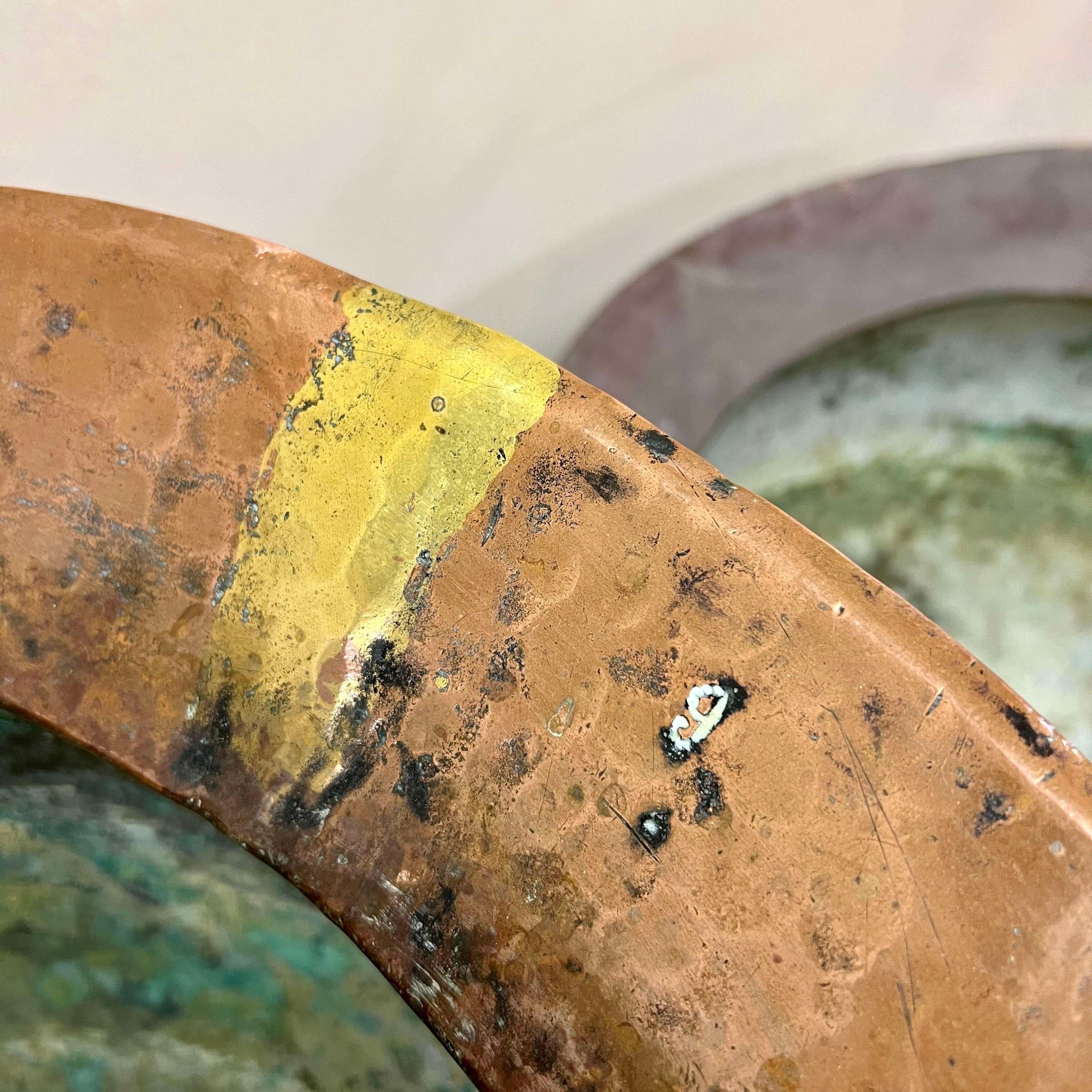 19th Century Belgian Copper Vats Planters 5