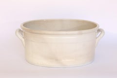 19th Century Belgian Foot Bath, Petrus Regout & Co.