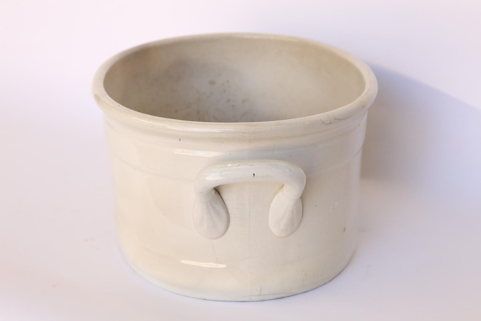 19th Century Belgian Foot Bath, Petrus Regout & Co. 1