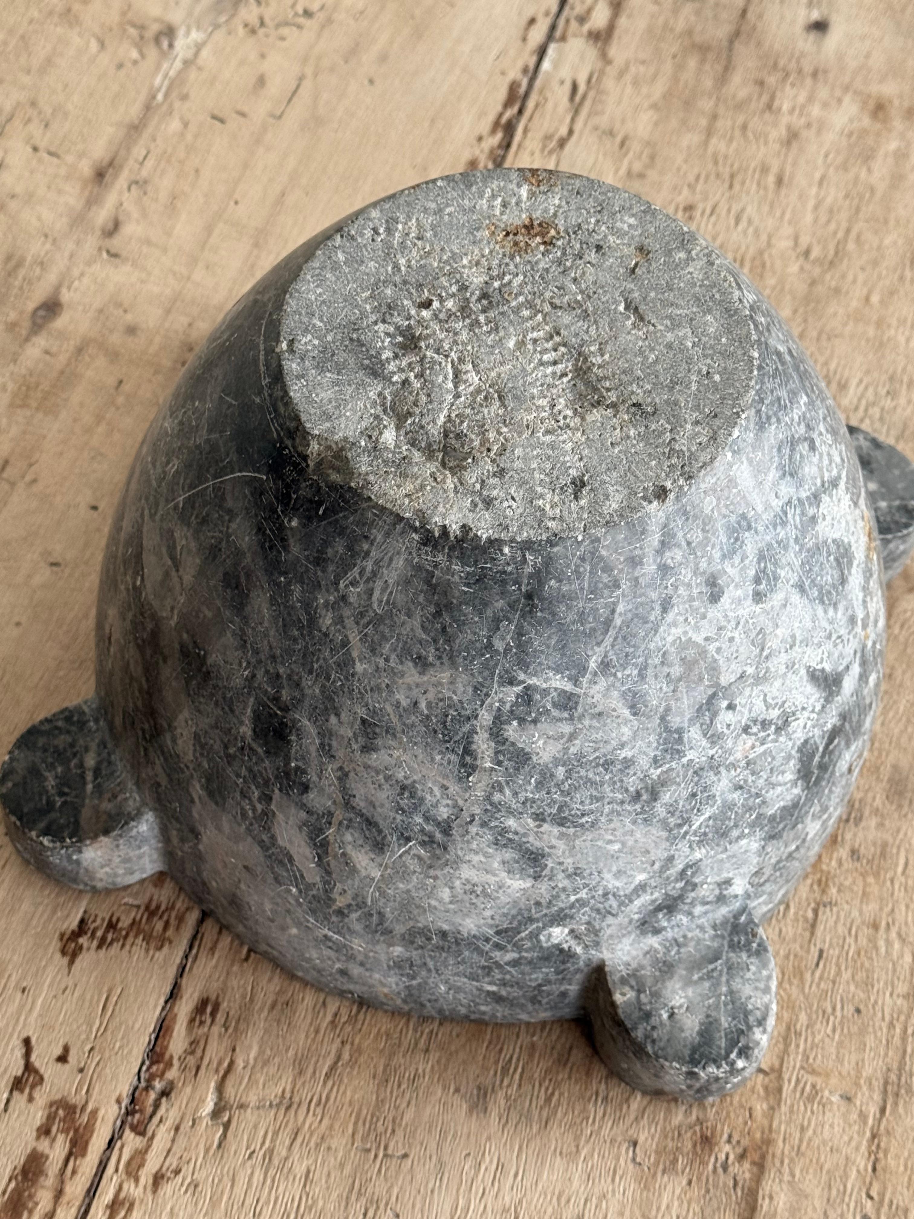 Marmo Mortaio di marmo belga del XIX secolo in vendita