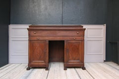 19th Century Belgian Notary Desk Made of Oak
