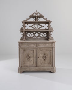 19th Century Belgian Oak Cupboard