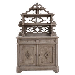 19th Century Belgian Oak Cupboard